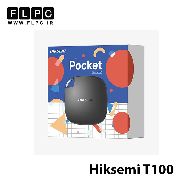 SSD اکسترنال 1 ترابایت Hiksemi مدل Pocket T100