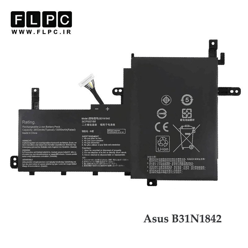 باتری لپ تاپ ایسوس Asus B31N1842 _3600mAh