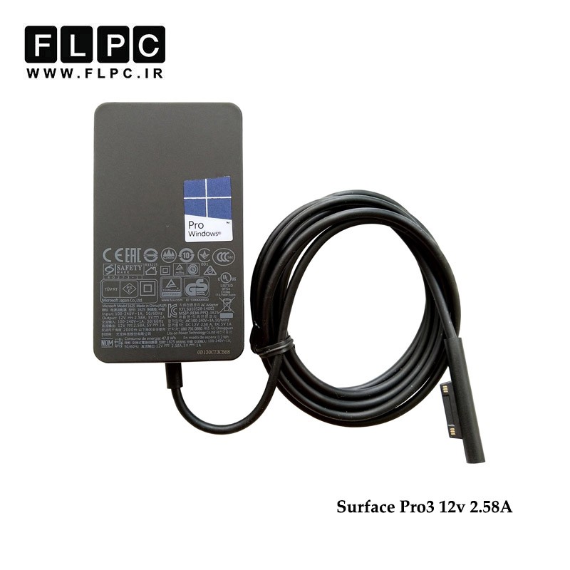 آداپتور تبلت مایکروسافت Microsoft Surface Pro3 12V 2.58A Org Plus