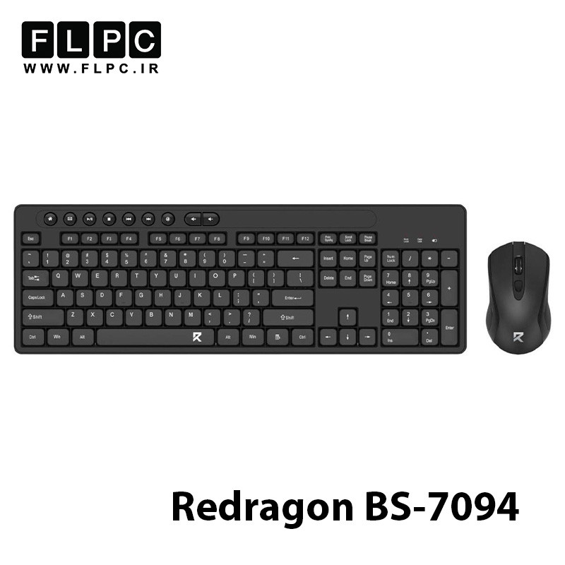 کیبورد و موس بی سیم ردراگون مدل Redragon BS-7094