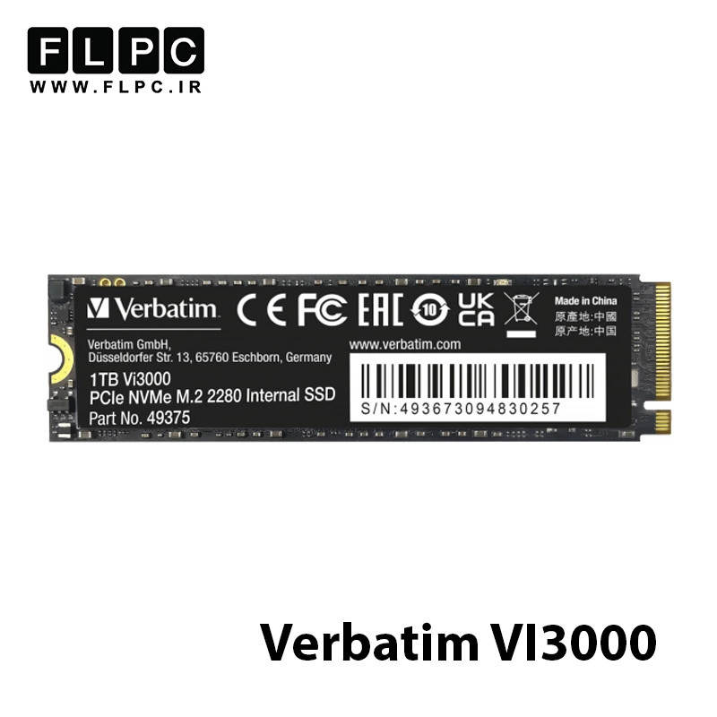 هارد SSD لپ تاپ 1 ترابایت Verbatim مدل VI3000 M2