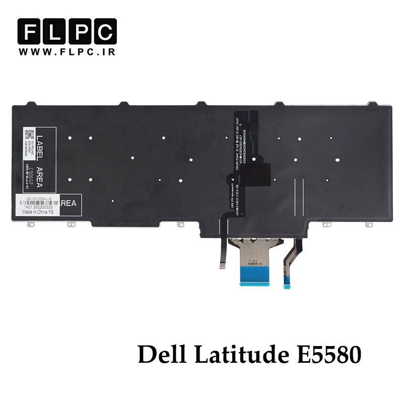 کیبورد لپ تاپ دل Dell Latitude E5580 اینتربزرگ- بدون فریم- با موس و بک لایت