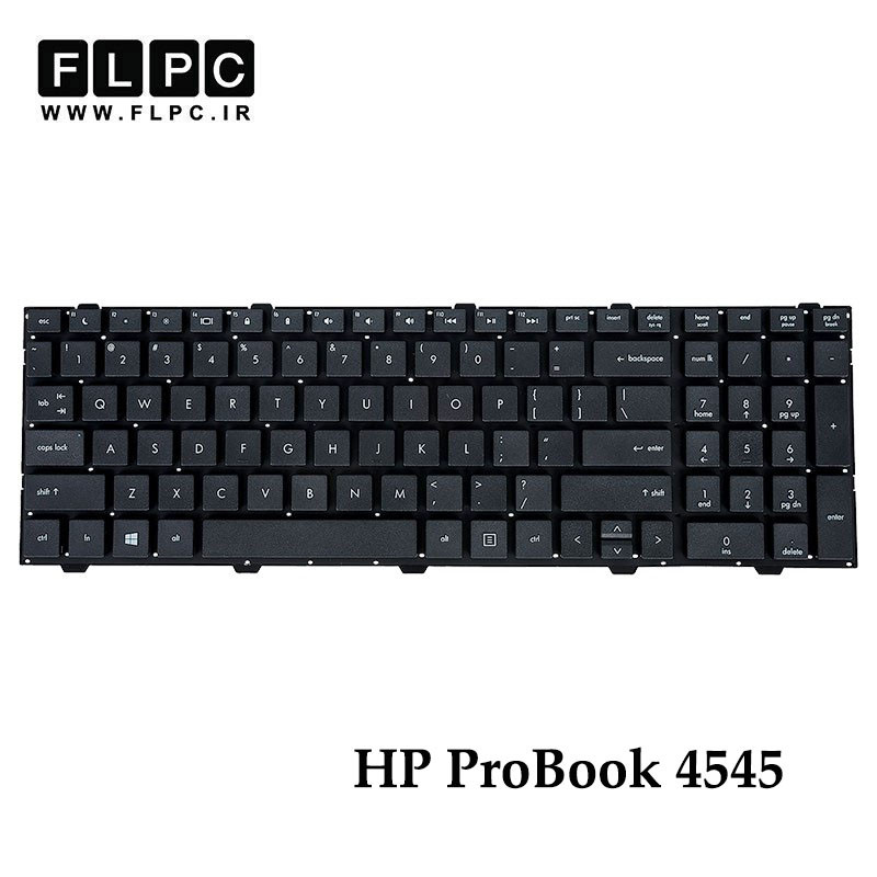 کیبورد لپ تاپ اچ پی HP ProBook 4545 مشکی- اینتر کوچک- بدون فریم