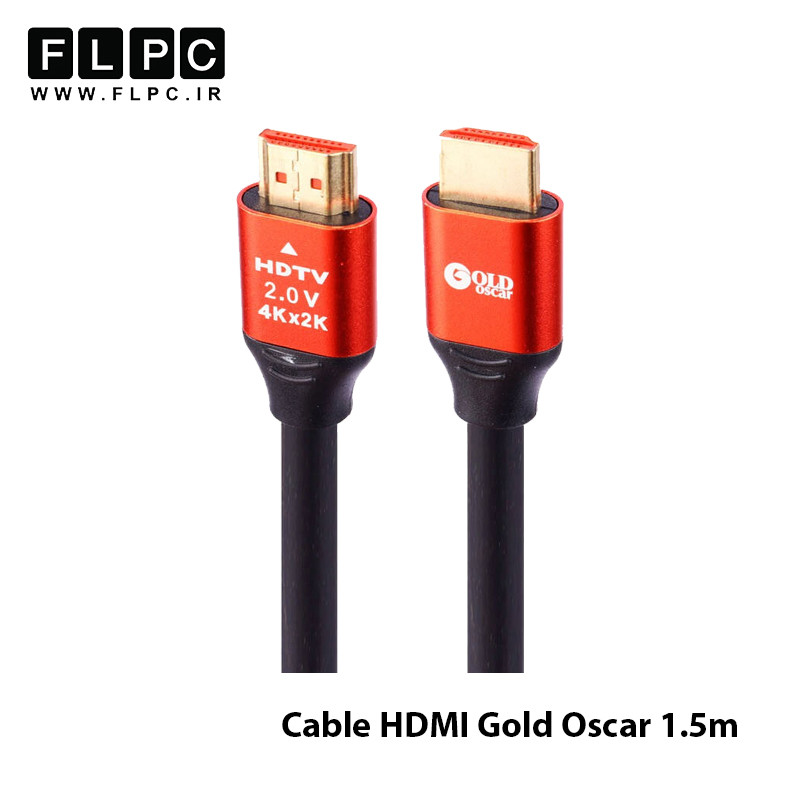 کابل HDMI گلد اسکار HDMI GOLD OSCAR 4K 1.5m