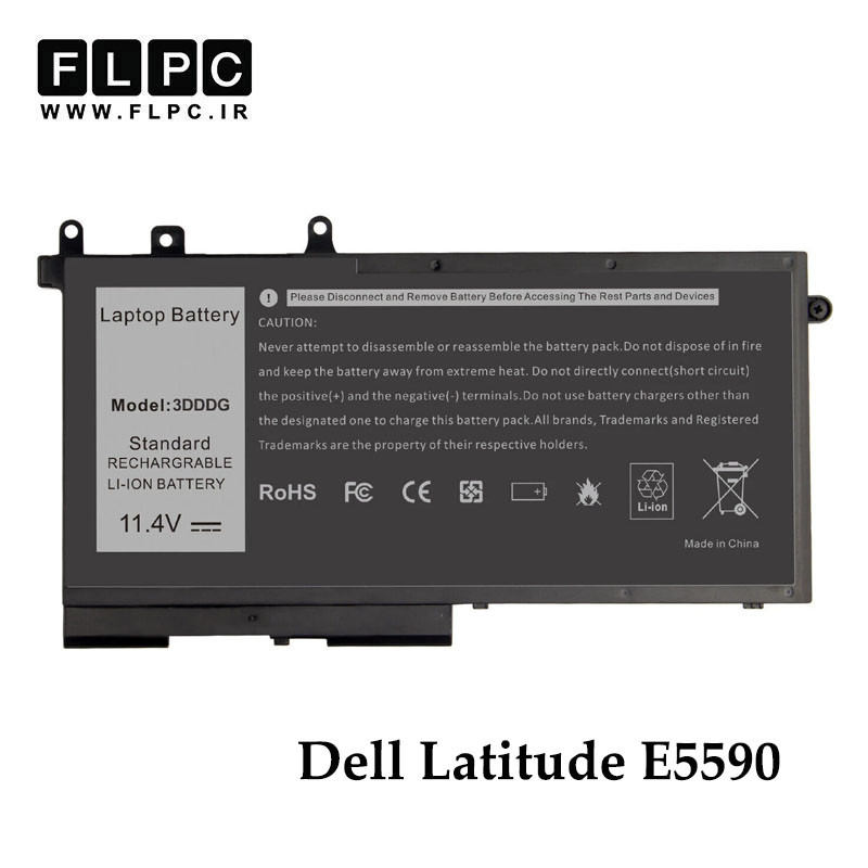 باتری لپ تاپ دل Dell Latitude E5590 _4100mAh برند MM