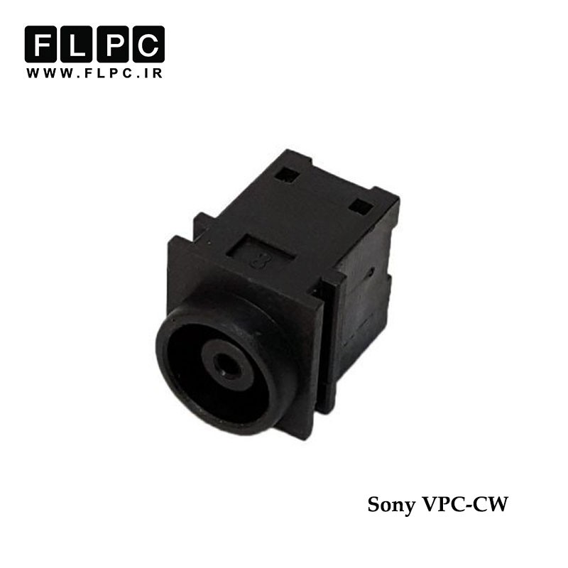 جک برق لپ تاپ سونی کابلی دو پایه خم از پشت Sony VPC-CW Laptop DC Jack  _FL353