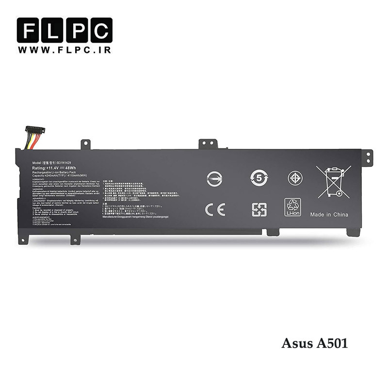 باتری لپ تاپ ایسوس Asus A501 _3400mAh