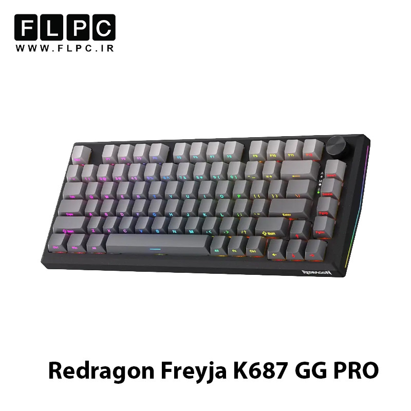 کیبورد بی سیم گیمینگ ردراگون Redragon Freyja K687 GG PRO