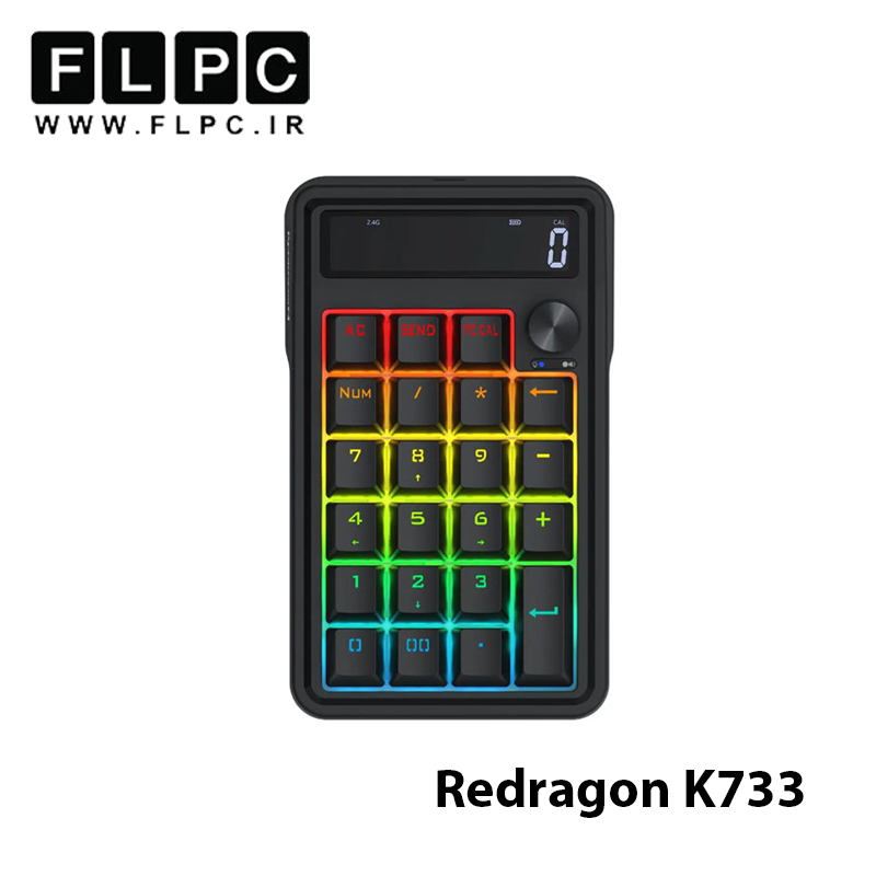 نام پد سیمی گیمینگ ردراگون مدل Redragon K733 (COVE)