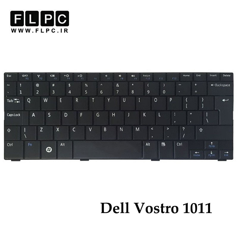 کیبورد لپ تاپ دل ‎Dell Vostro 1011 مشکی