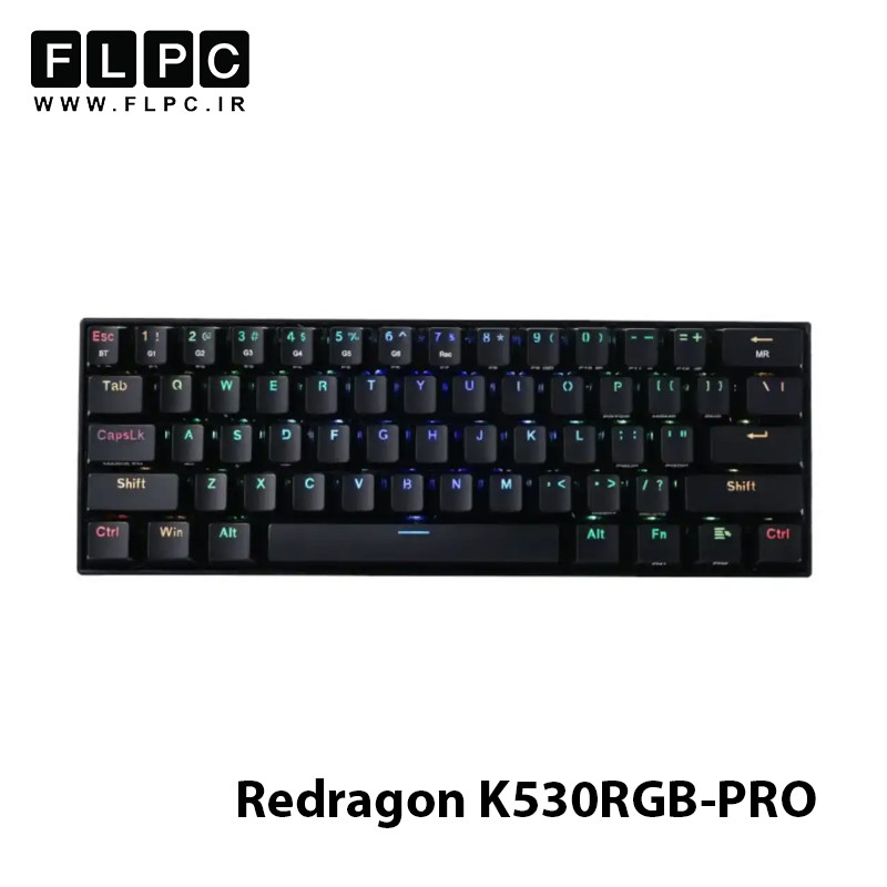 کیبورد گیمینگ ردراگون مدل Redragon Draconic Elite K530RGB-PRO