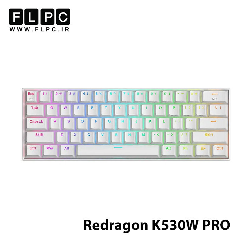 کیبورد گیمینگ ردراگون مدل Redragon K530W RGB PRO