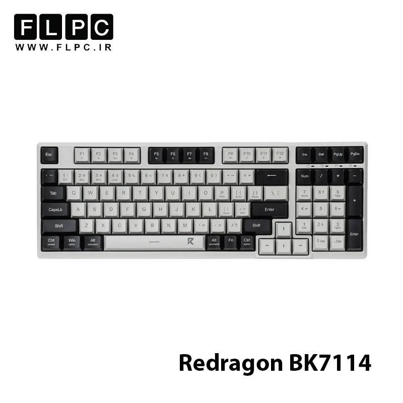 کیبورد بی سیم اداری ردراگون مدل Redragon BK7114