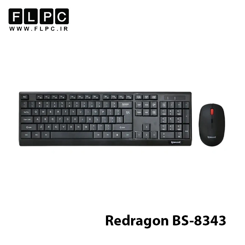 باندل اداری موس و کیبورد بی سیم ردراگون مدل Redragon BS-8343