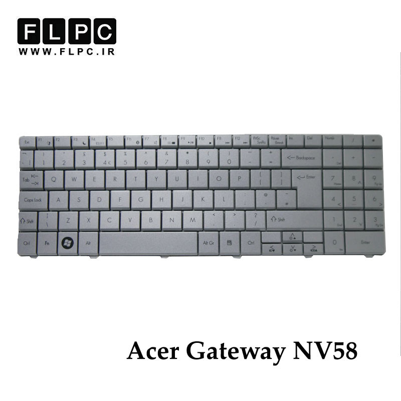 کیبورد لپ تاپ ایسر Acer Gateway NV58 نوک مدادی