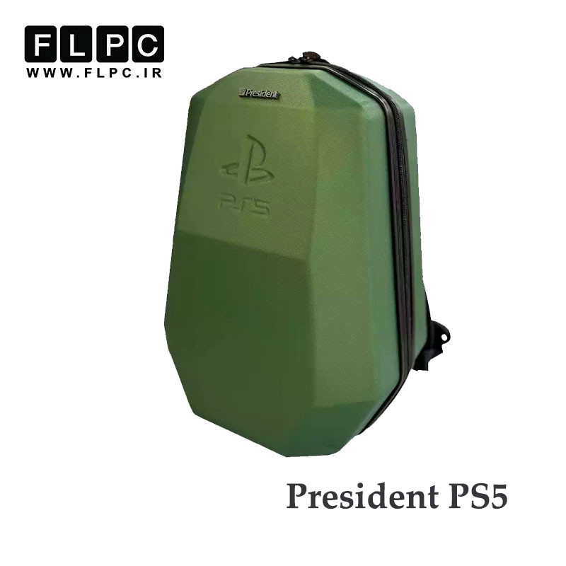 کیف کوله ای کنسول بازی President PS5 سبز