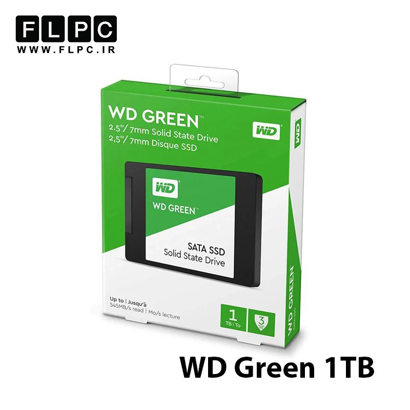 هارد SSD لپ تاپ 1 ترابایت Western Digital مدل Green WDS100T3G0A