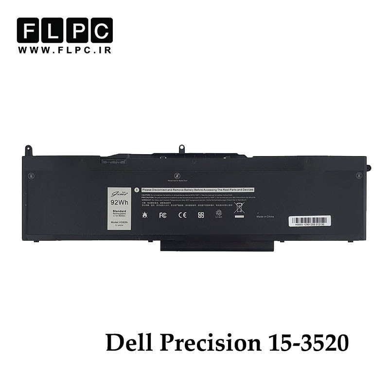 باتری لپ تاپ دل Dell Precision 15-3520 _8000mAh برند GIMO Plus