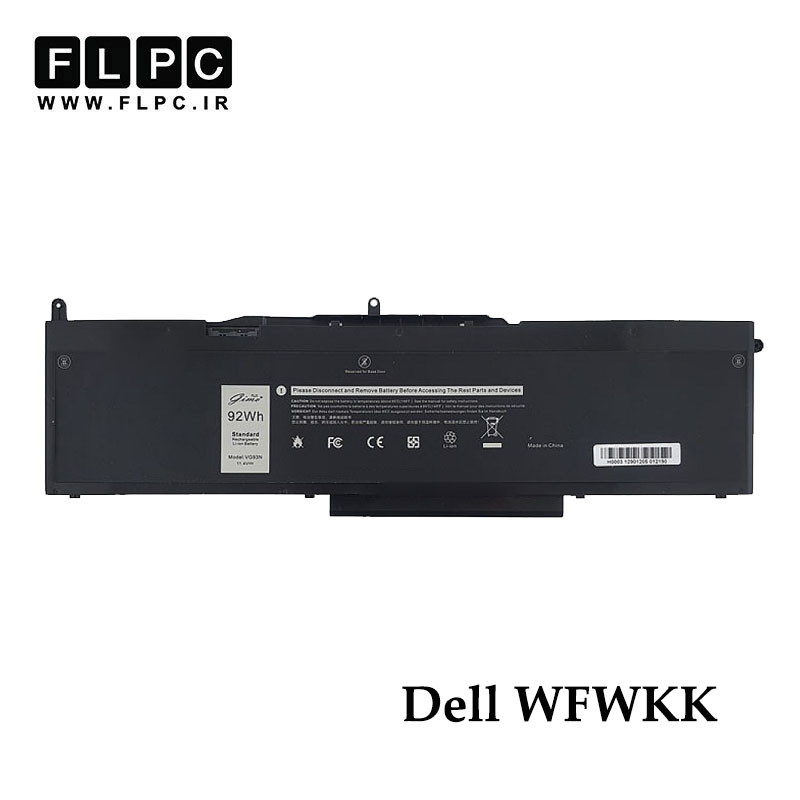 باتری لپ تاپ دل Dell WFWKK _8000mAh برند GIMO Plus