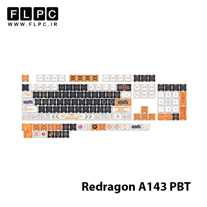 مجموعه کامل کلید کیبورد مکانیکال ردراگون Redragon A143 PBT