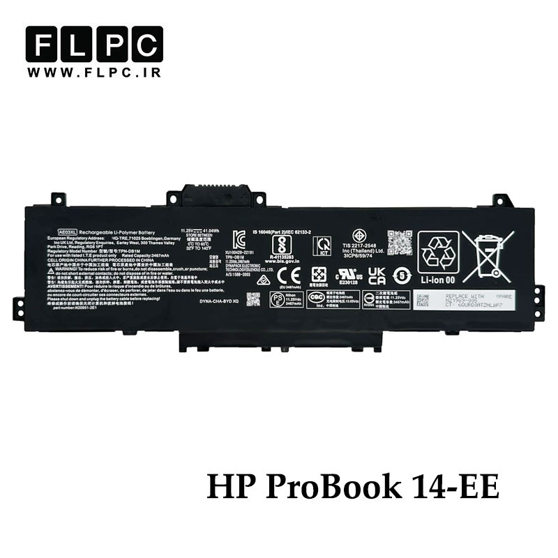 باتری لپ تاپ اچ پی HP ProBook 14-EE _3600mAh برند MM