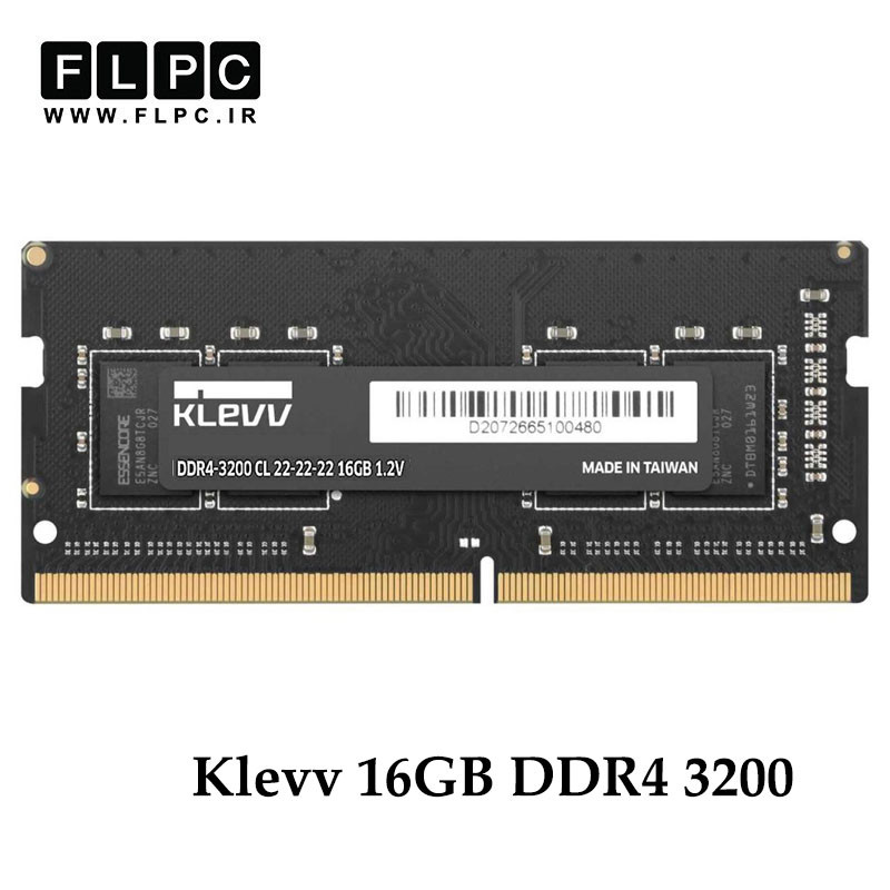 رم لپ تاپ 16 گیگ KLEVV DDR4-PC4 (3200) CL22 _KD4AGSA80-32N220A