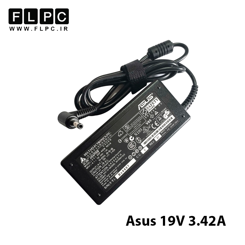 آداپتور لپ تاپ ایسوس Asus 19V 3.42A _5.5x2.5 گارانتی بیمه ایران