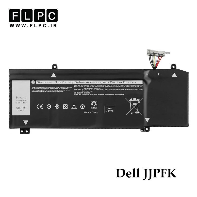 باتری لپ تاپ دل Dell JJPFK _3000mAh برند MM