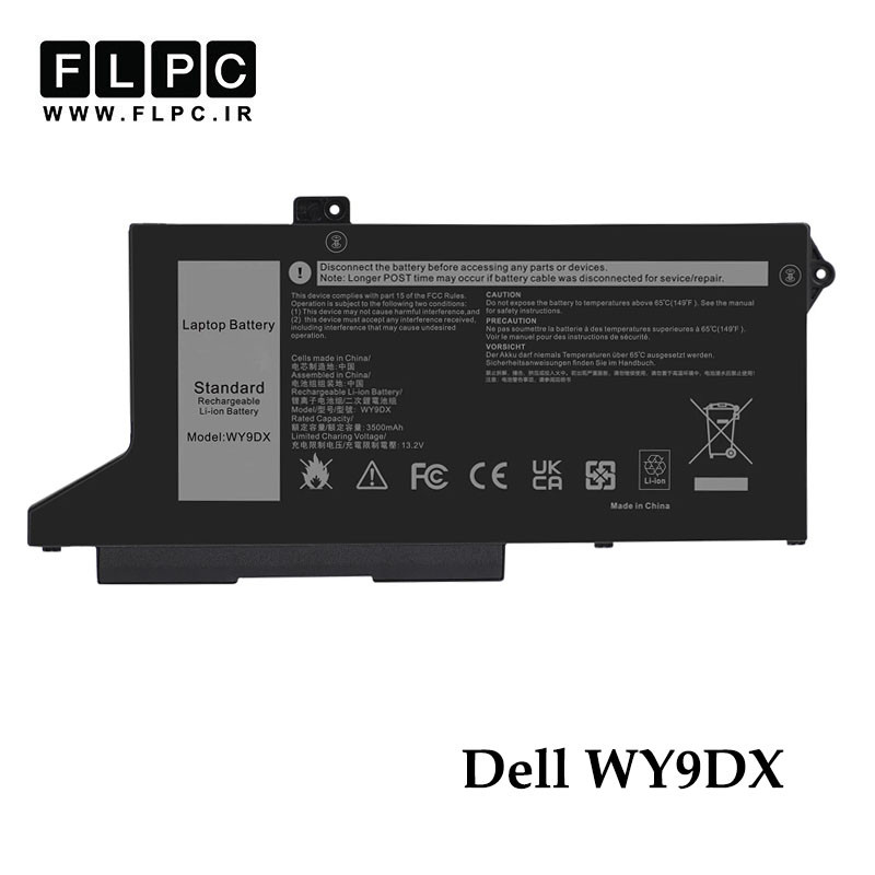 باتری لپ تاپ دل Dell WY9DX _3200mAh برند MM