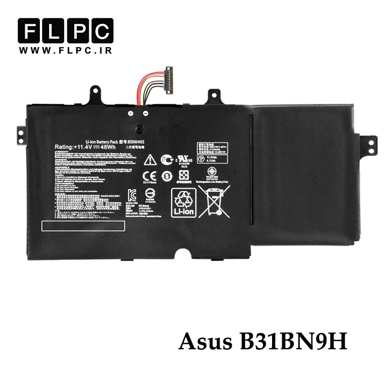 باتری لپ تاپ ایسوس Asus B31BN9H _4150mAh برند MM