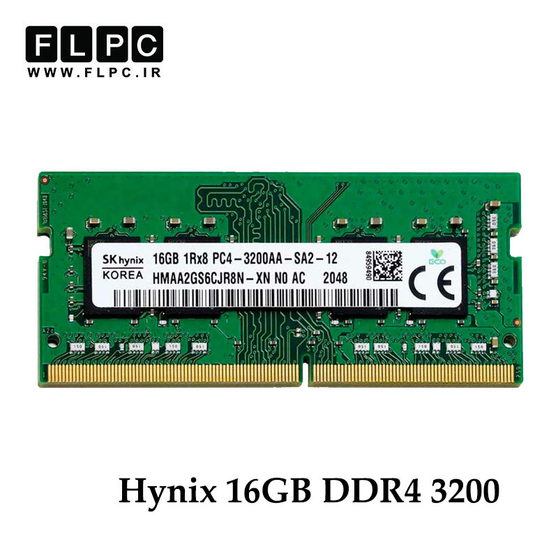 رم لپ تاپ 16 گیگ Hynix DDR4-PC4 (3200) CL22 _HMAA2GS6CJR8N-XN