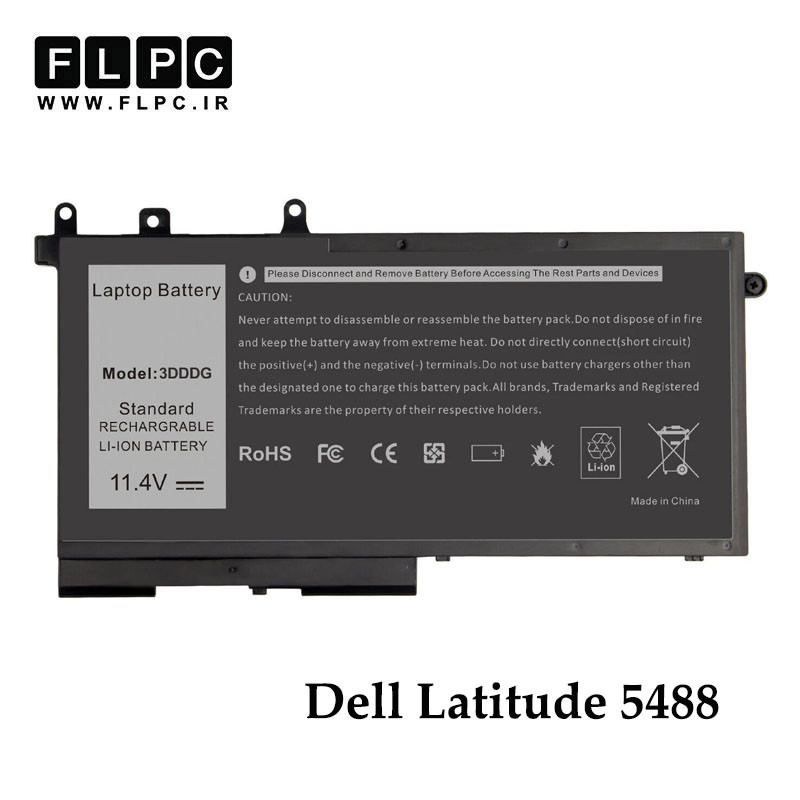 باتری لپ تاپ دل Dell Latitude 5488 _3000mAh