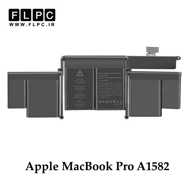 باتری لپ تاپ اپل Apple MacBook Pro 13inch A1582 _6500mAh برند GIMO Plus