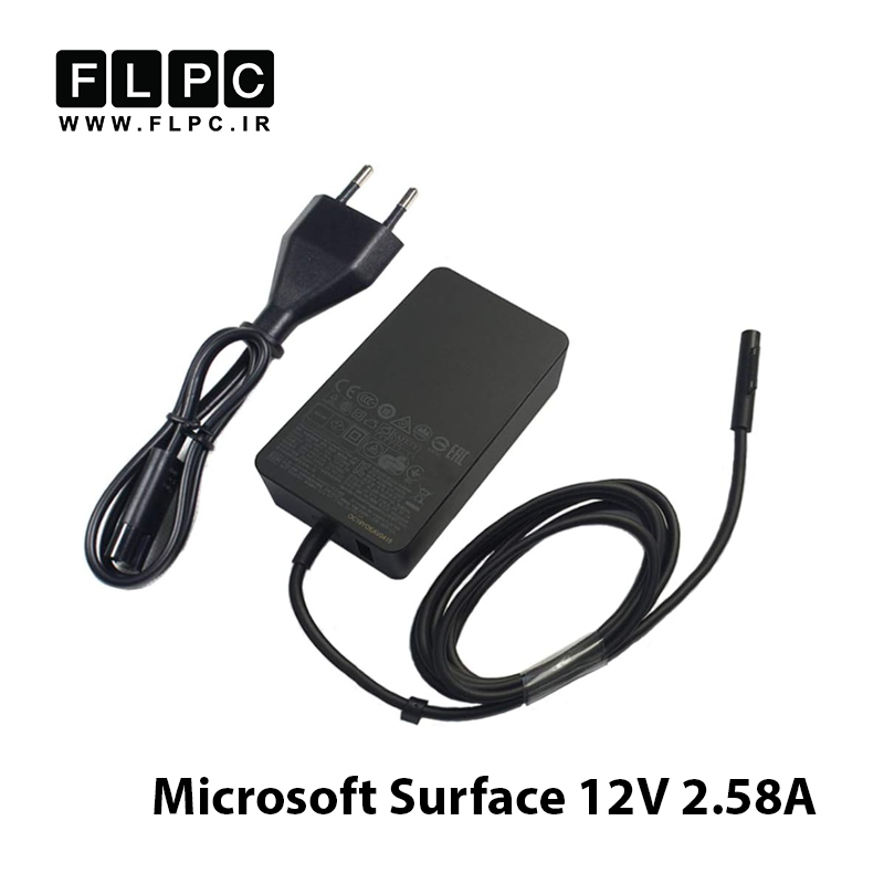 آداپتور تبلت مایکروسافت Microsoft Surface PRO3 12V 2.58A گارانتی بیمه ایران