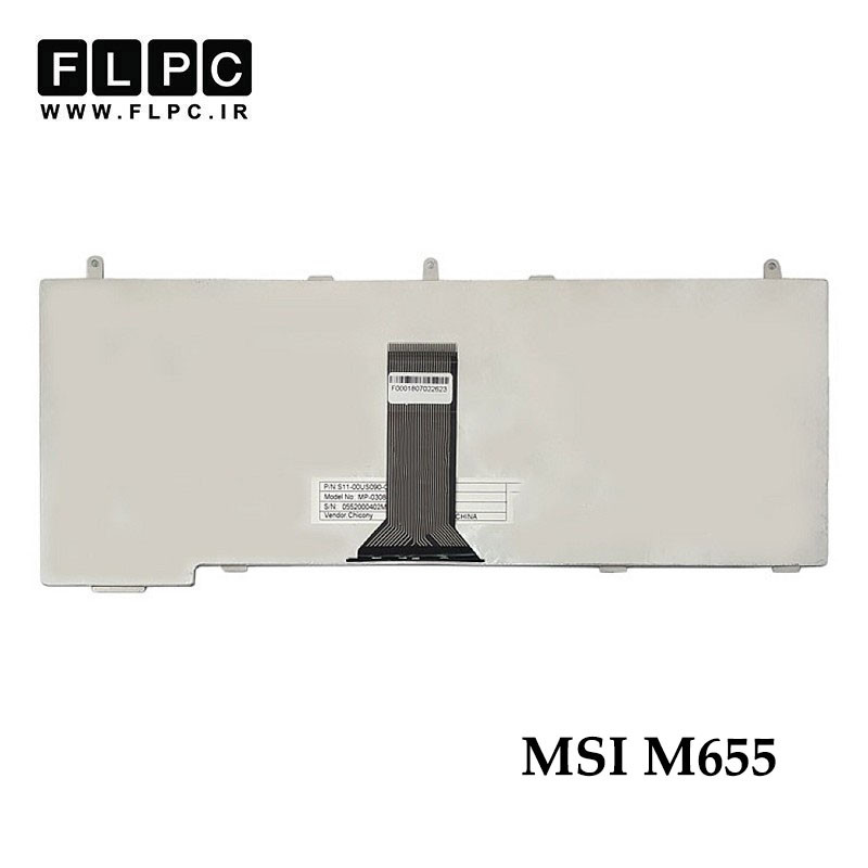 کیبورد لپ تاپ ام اس آی MSI M655 مشکی