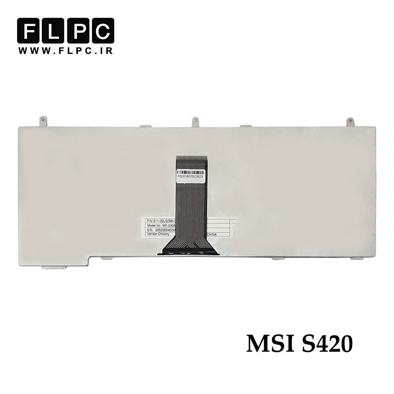 کیبورد لپ تاپ ام اس آی MSI S420 مشکی