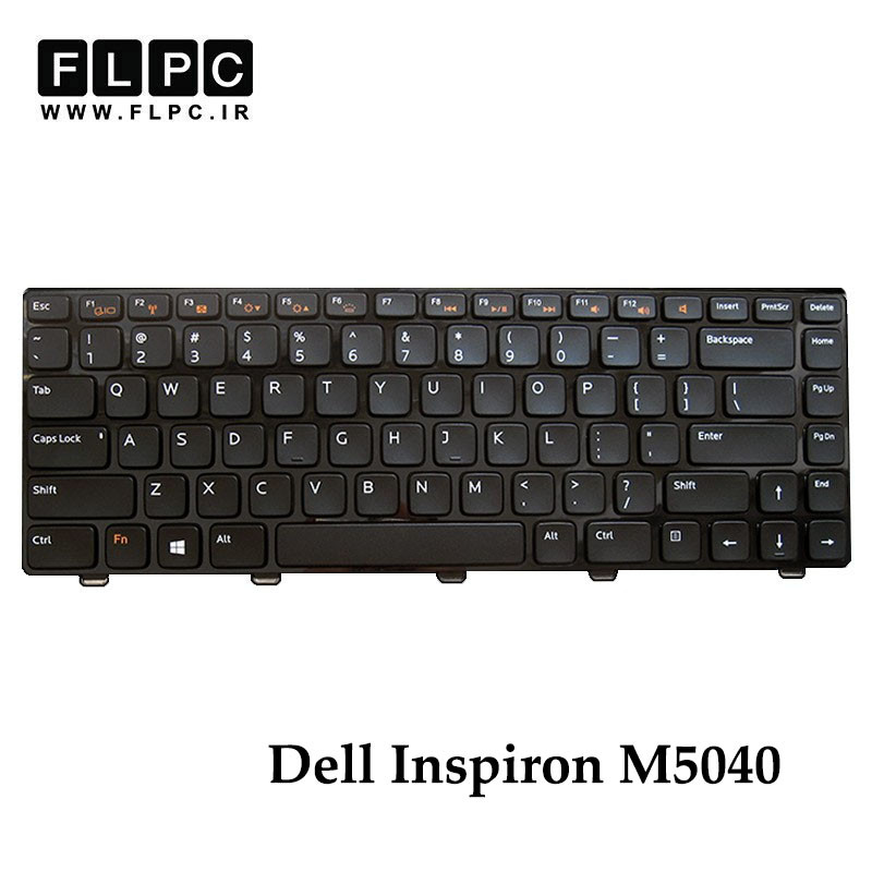 copy of کیبورد لپ تاپ دل Dell Inspiron M5040 مشکی- بافریم