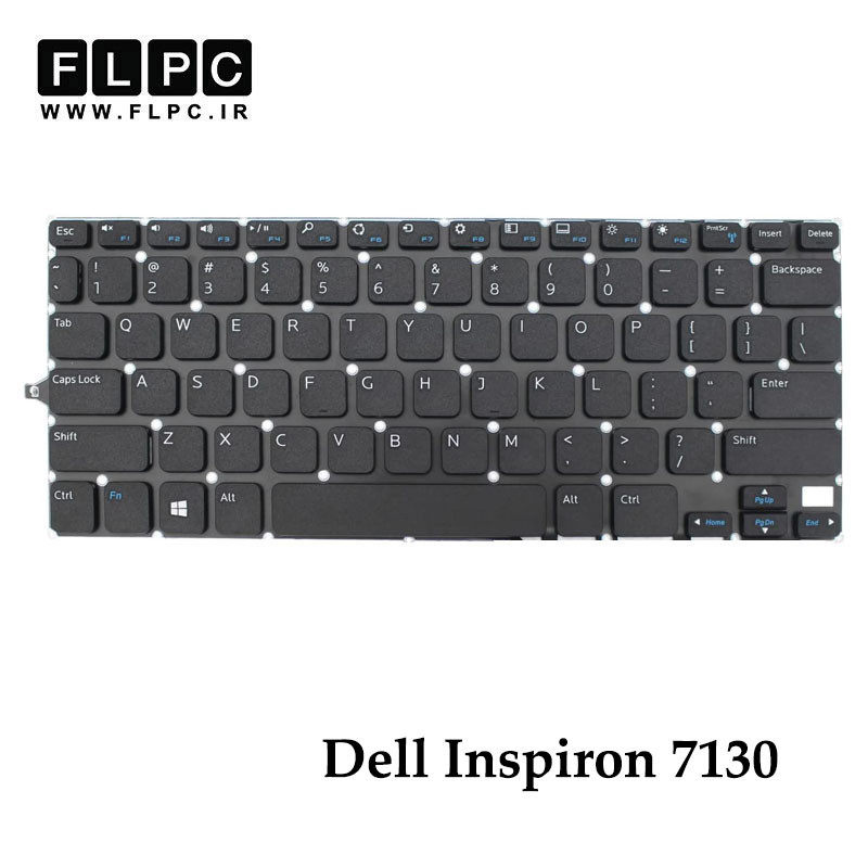 کیبورد لپ تاپ دل Dell Inspiron 7130 مشکی- اینترکوچک- بدون فریم