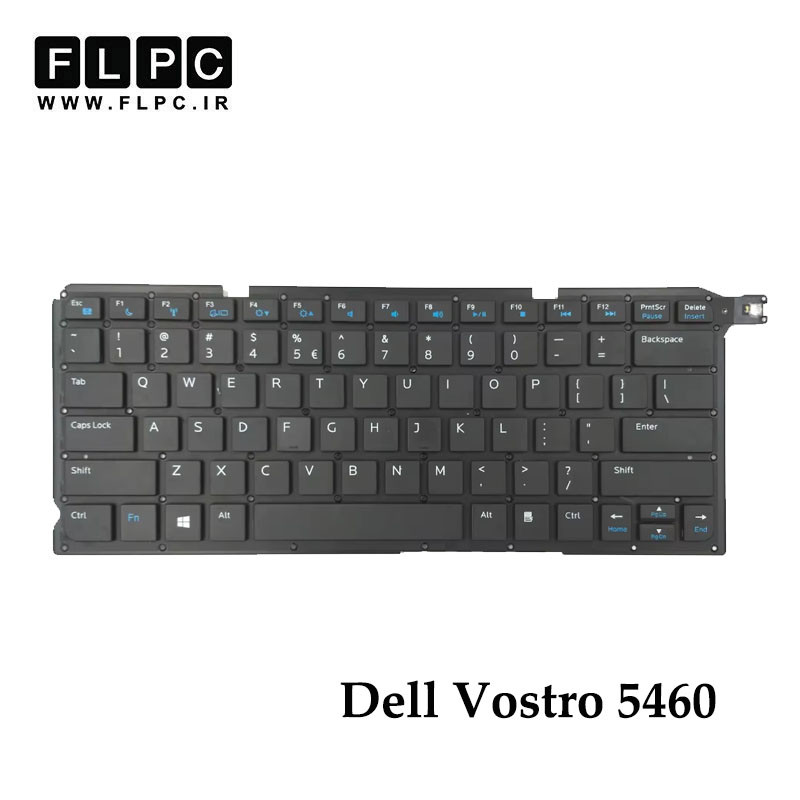 کیبورد لپ تاپ دل 5460 Dell Vostro مشکی- اینترکوچک- بدون فریم