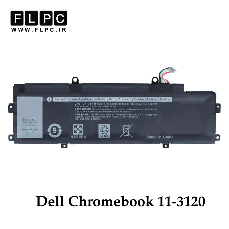 باتری لپ تاپ دل Dell Chromebook 11-3120 _3400mAh برند MM