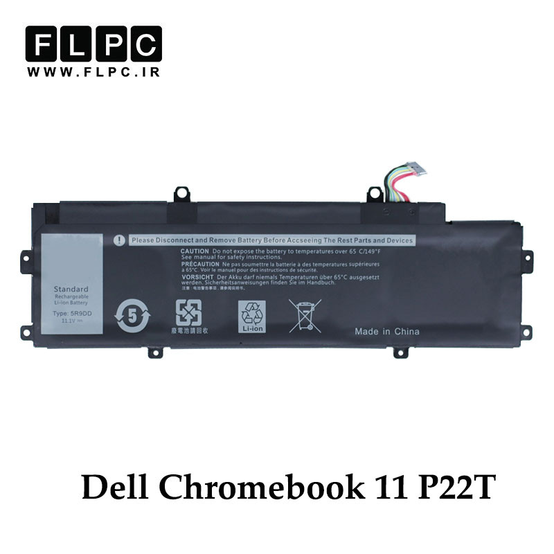 باتری لپ تاپ دل Dell Chromebook 11-P22T _3400mAh برند MM