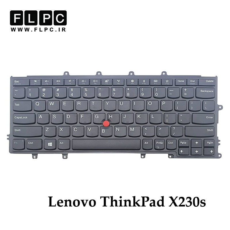 کیبورد لپ تاپ لنوو Lenovo ThinkPad X230s مشکی- باموس -با فریم