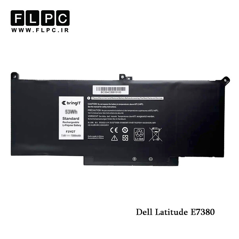باتری لپ تاپ دل Dell Latitude E7380 _7200mAh
