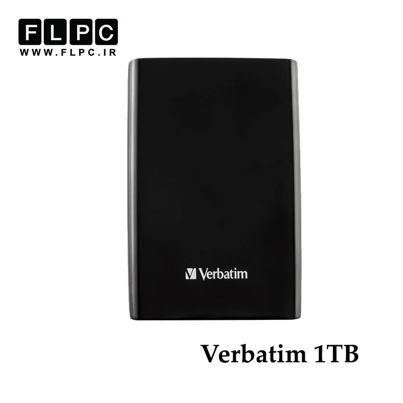 هارد اکسترنال 1 ترابایت Verbatim مدل FlatCase Store 'n' Go