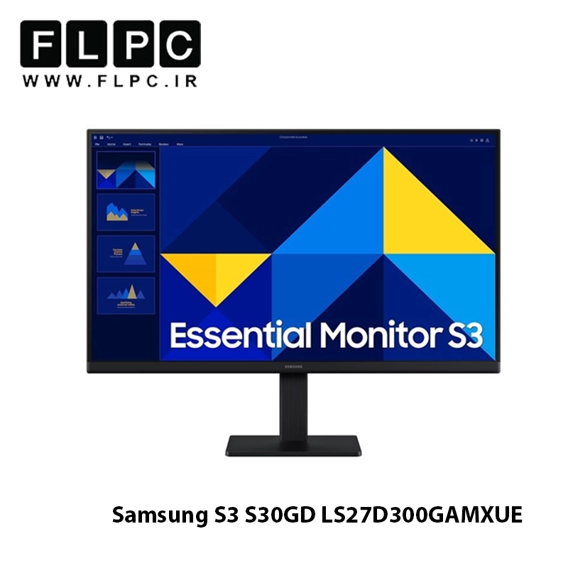 مانیتور 27 اینچ سامسونگ مدل Samsung Essential S30GD LS27D300GAMXUE