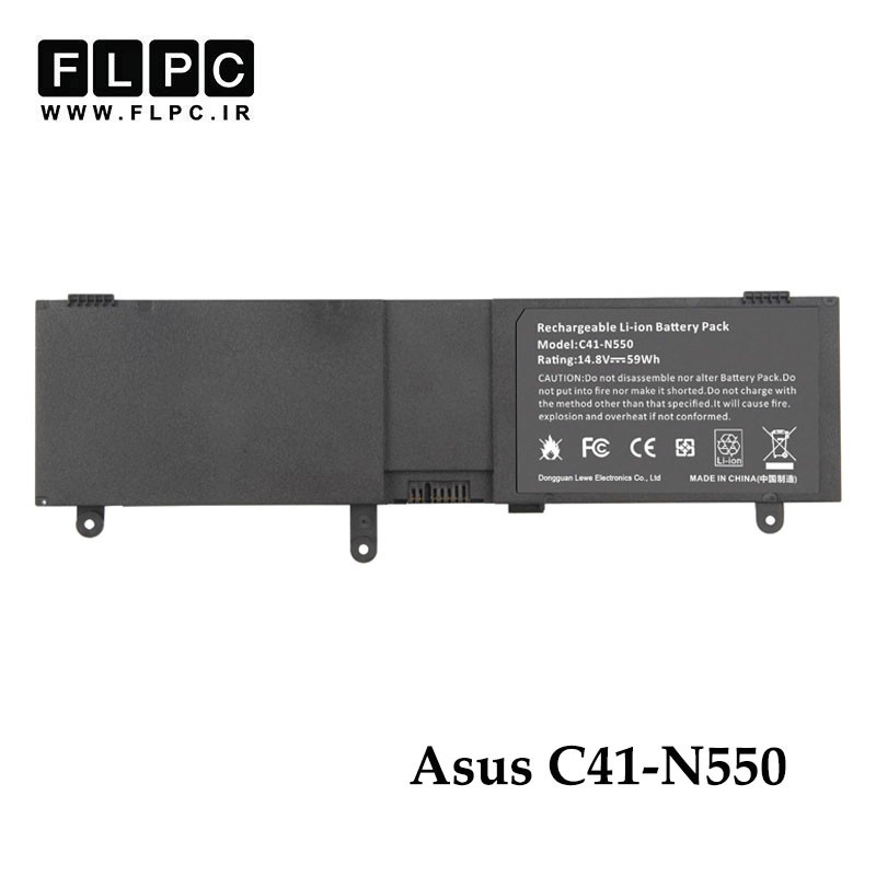 باتری لپ تاپ ایسوس Asus C41-N550 _3500mAh برند Hyper Power