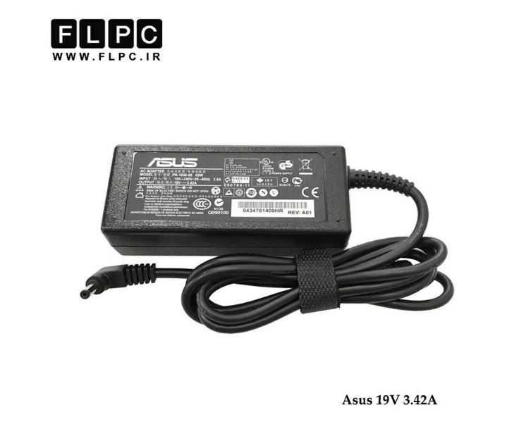 آداپتور لپ تاپ ایسوس Asus 19V 3.42A _4.0*1.35 زنبوکی - گارانتی بیمه ایران
