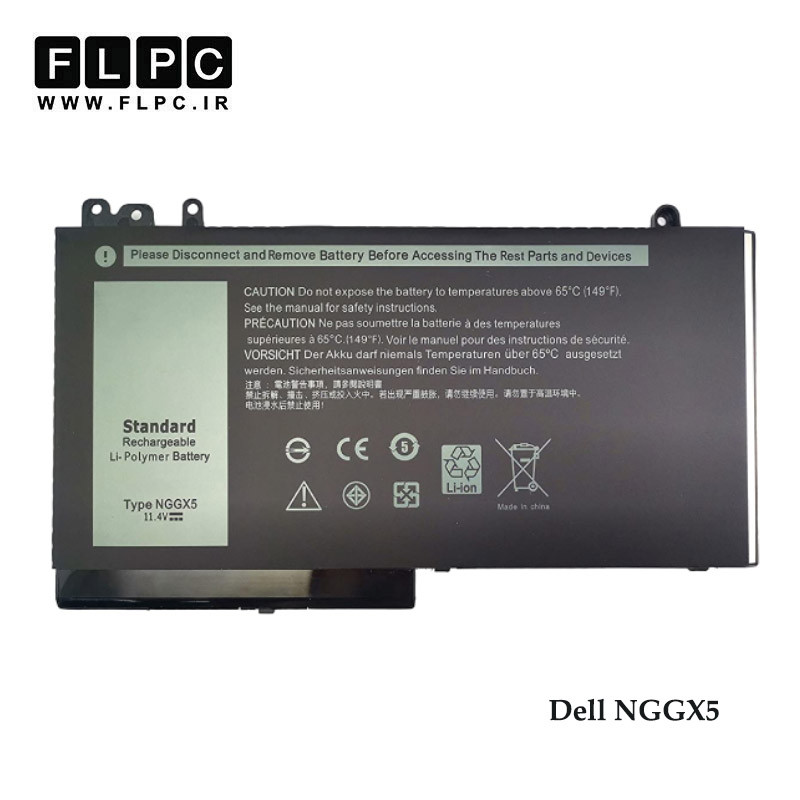 باتری لپ تاپ دل Dell NGGX5 _3000mAh