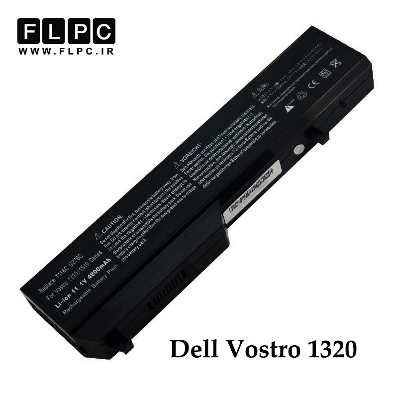 باتری لپ تاپ دل Dell Vostro 1320 _4400mAh برند Hyper Power