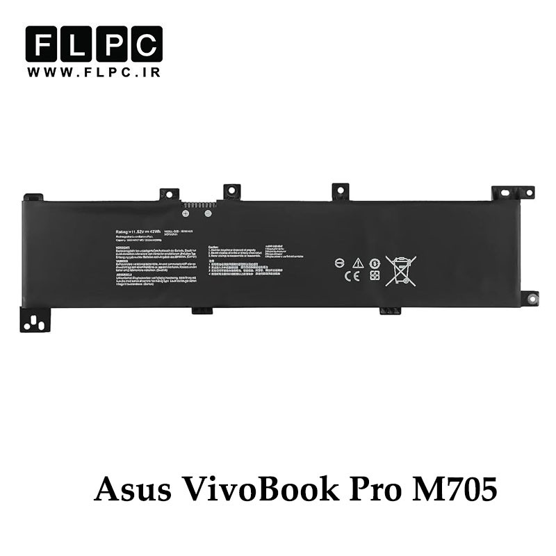 باتری لپ تاپ ایسوس Asus VivoBook Pro M705 _3600mAh برند MM
